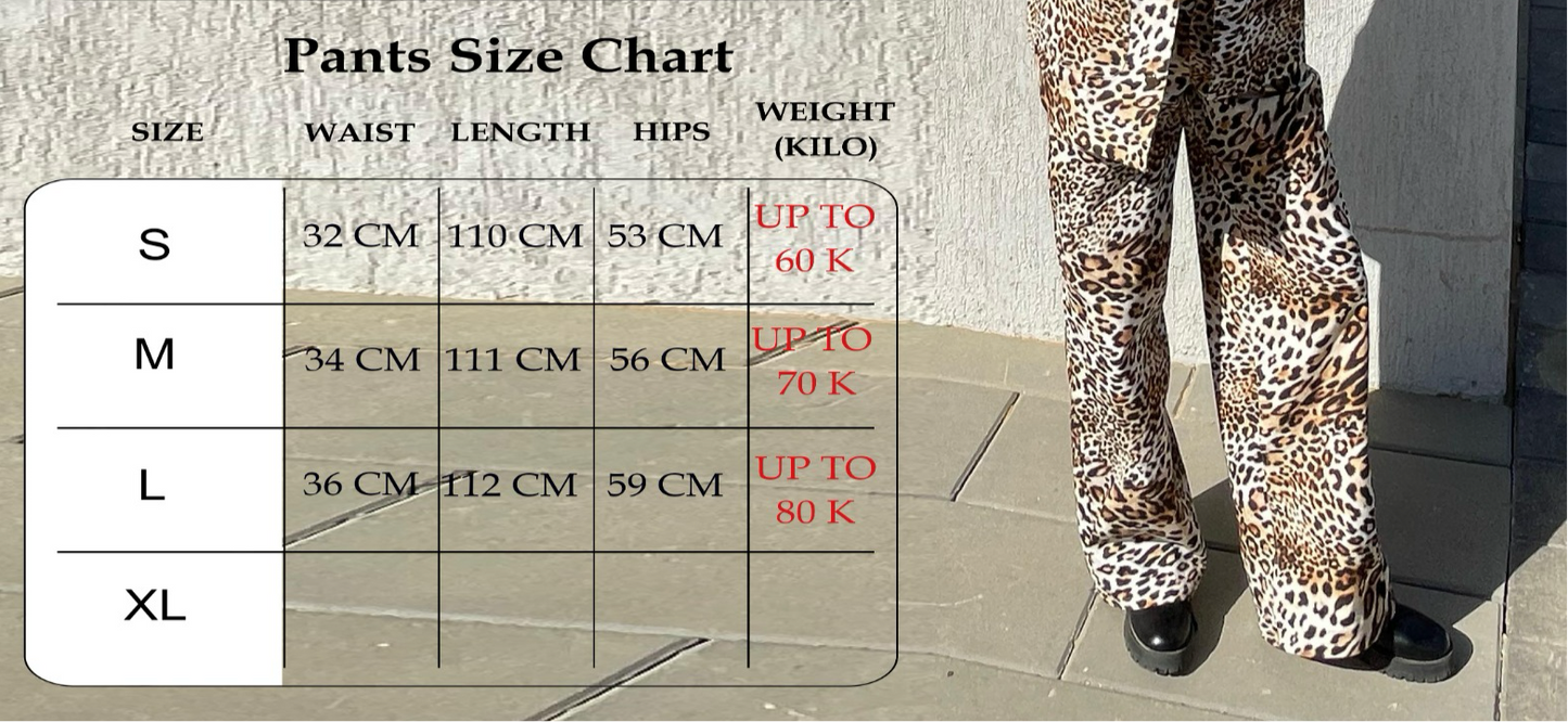 Tiger Print Pants