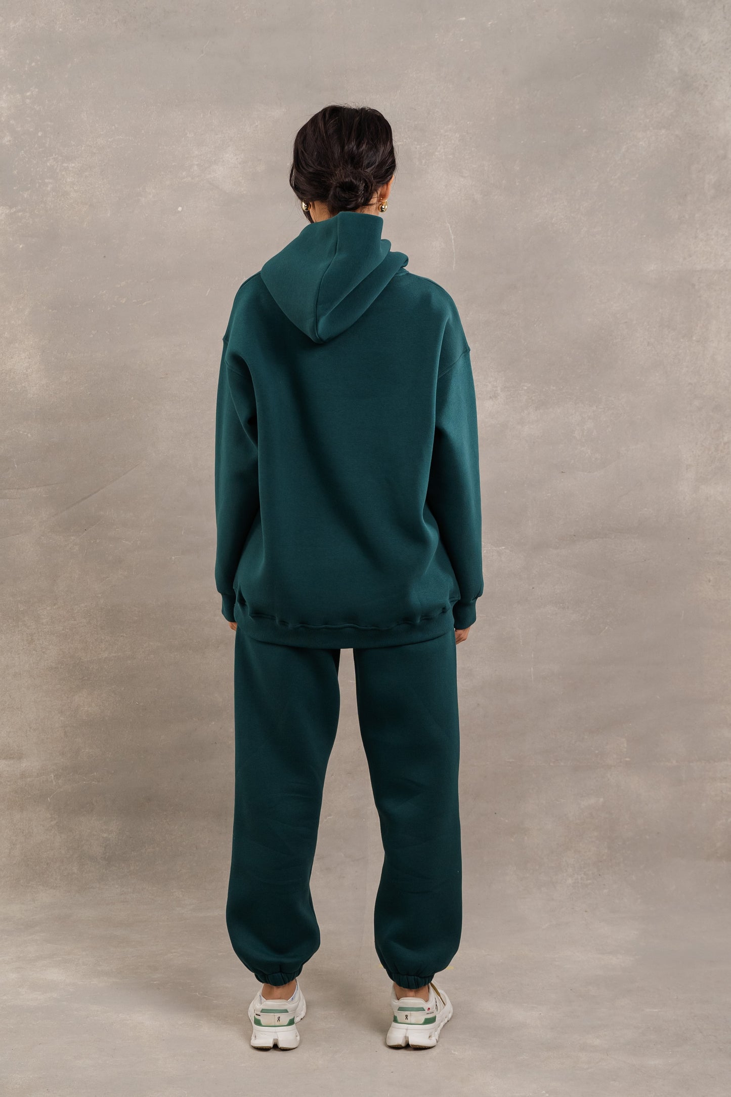 Fleece Basic Set In Teal