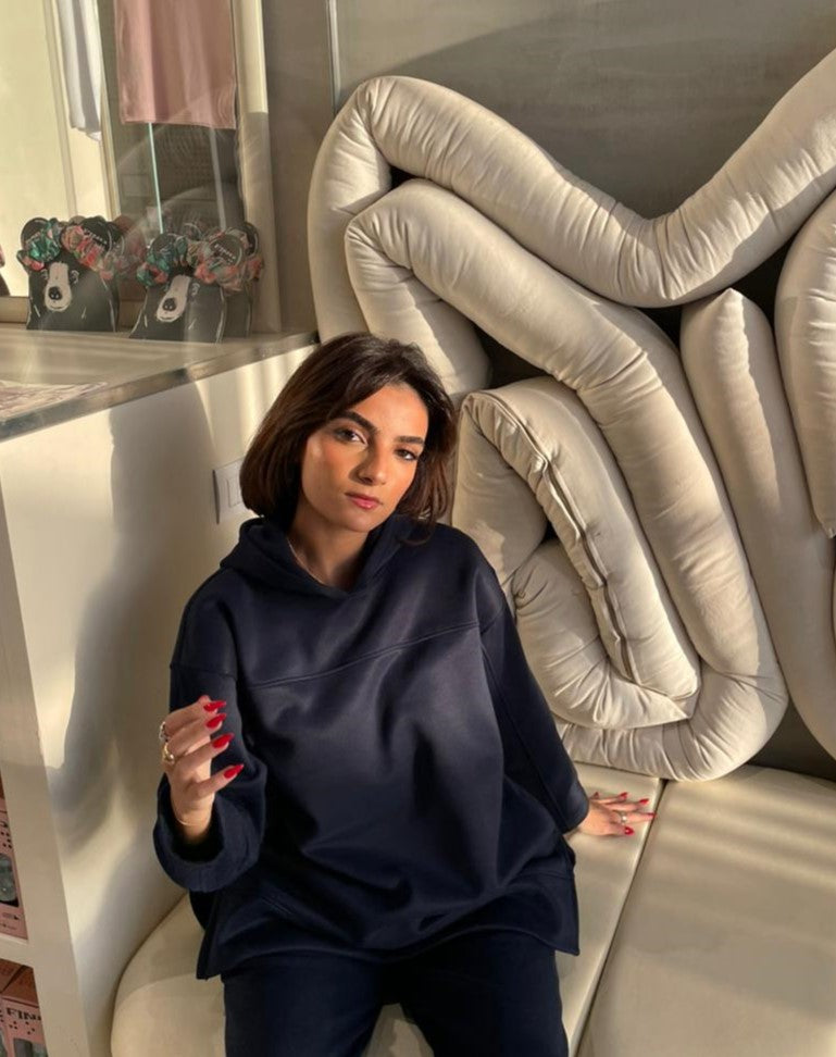 A-Basic HP Hoodie In Navy