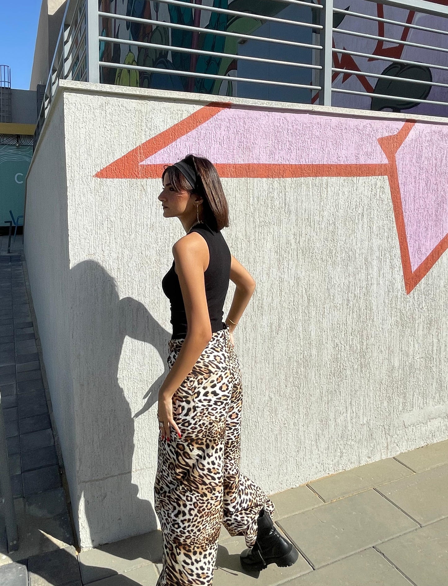 Tiger Print Pants