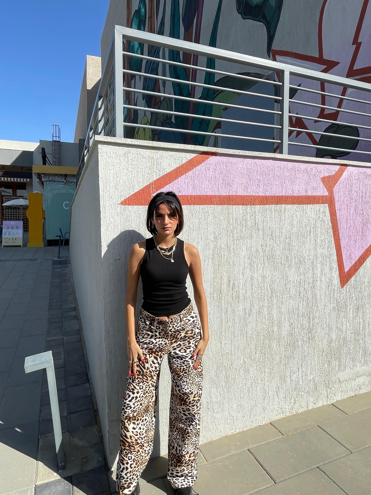 Tiger Print Pants