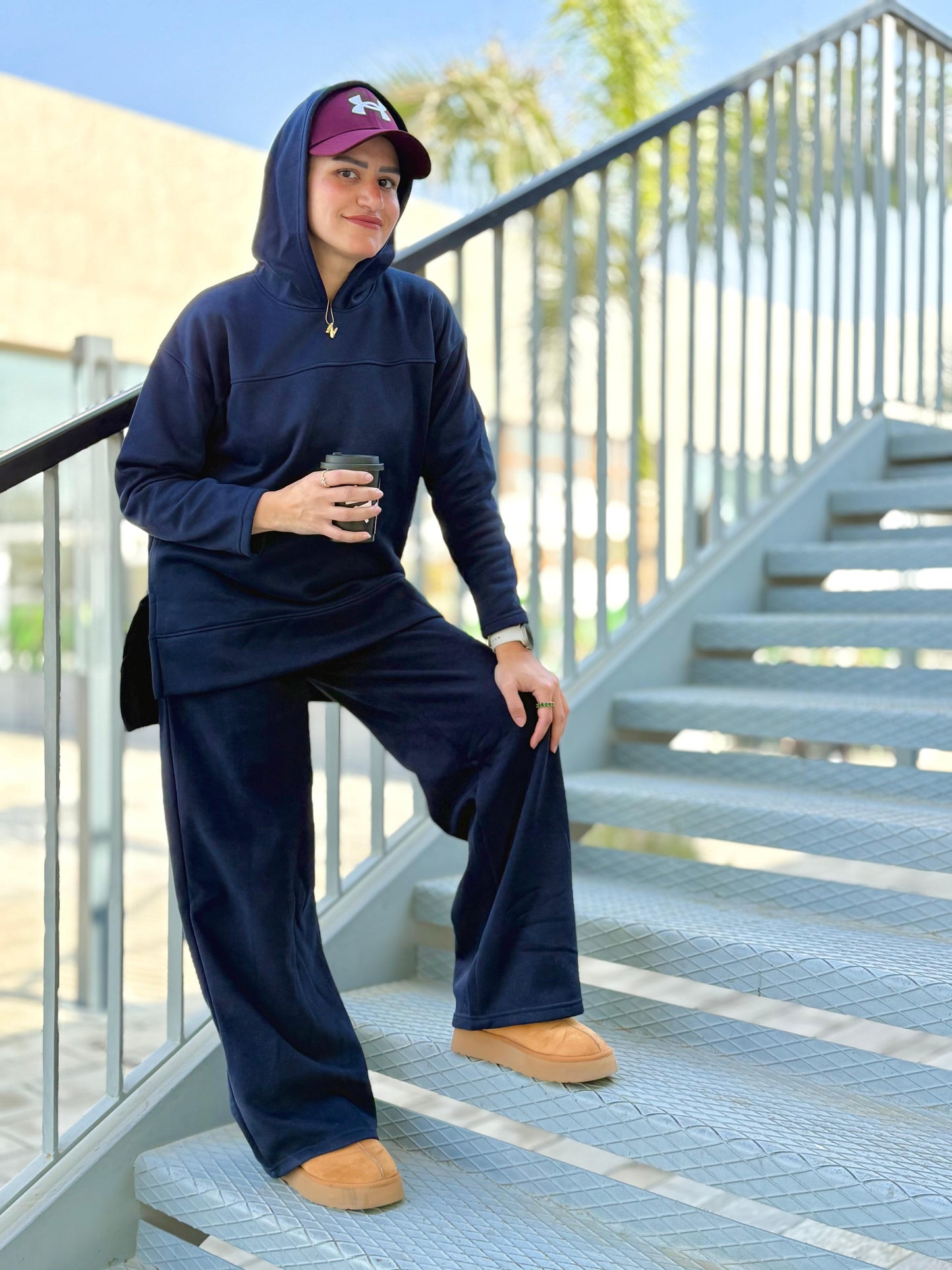 A-Basic HP Hoodie In Navy