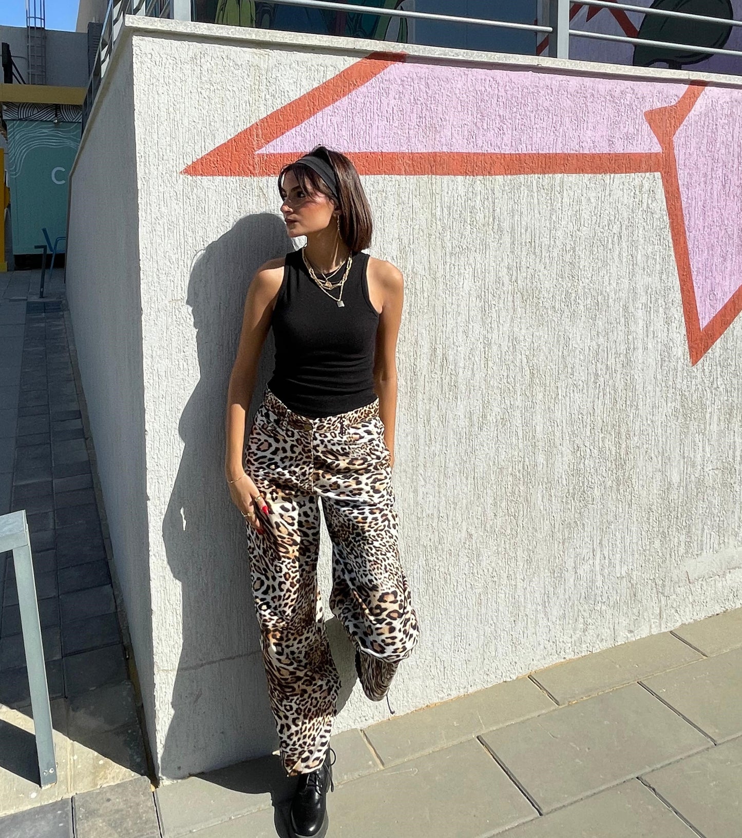Tiger Print Pants