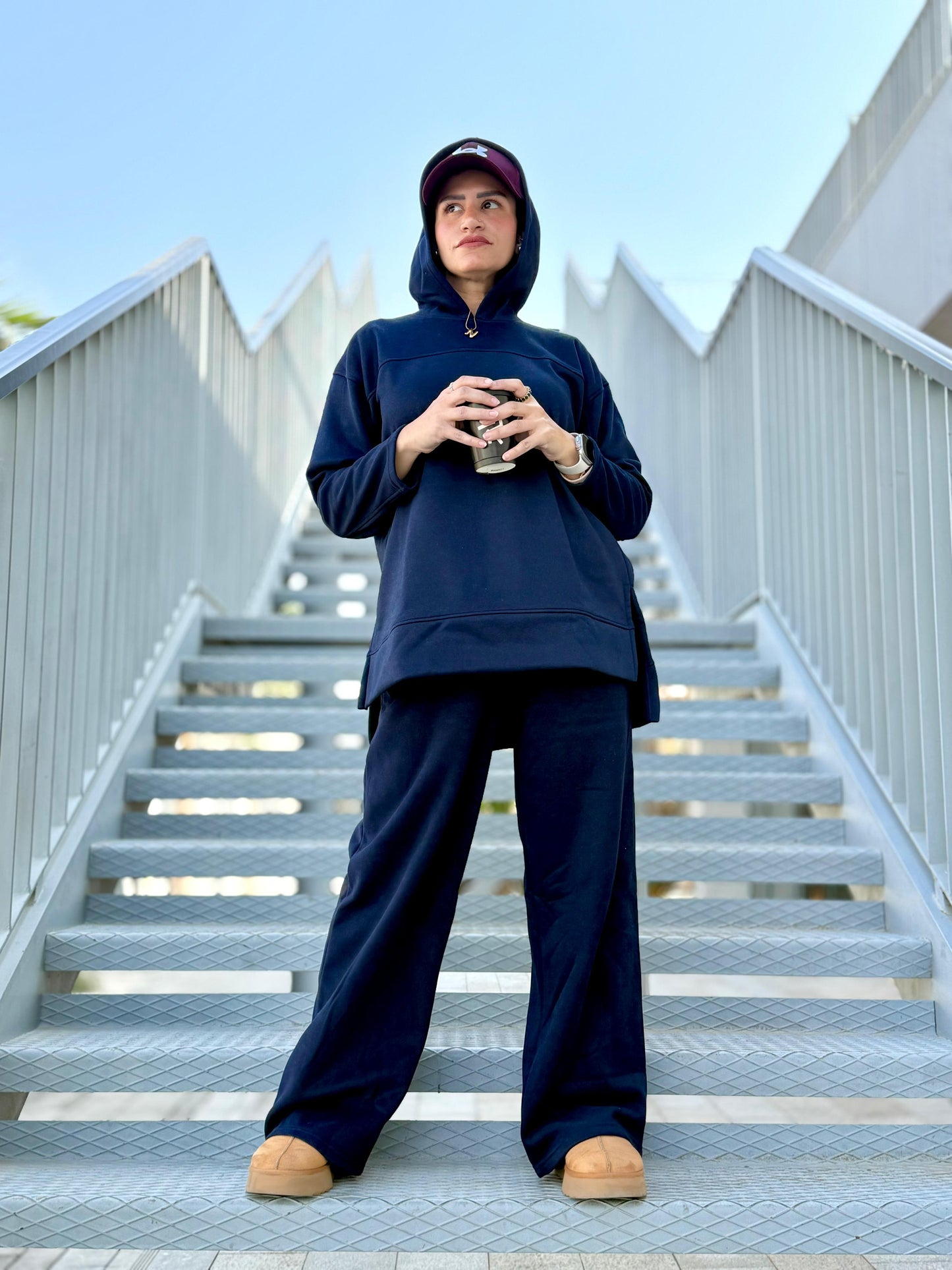 A-Basic HP Hoodie In Navy